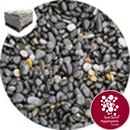 Bridport Volcanic Black Gravel - 5-8mm - 2104